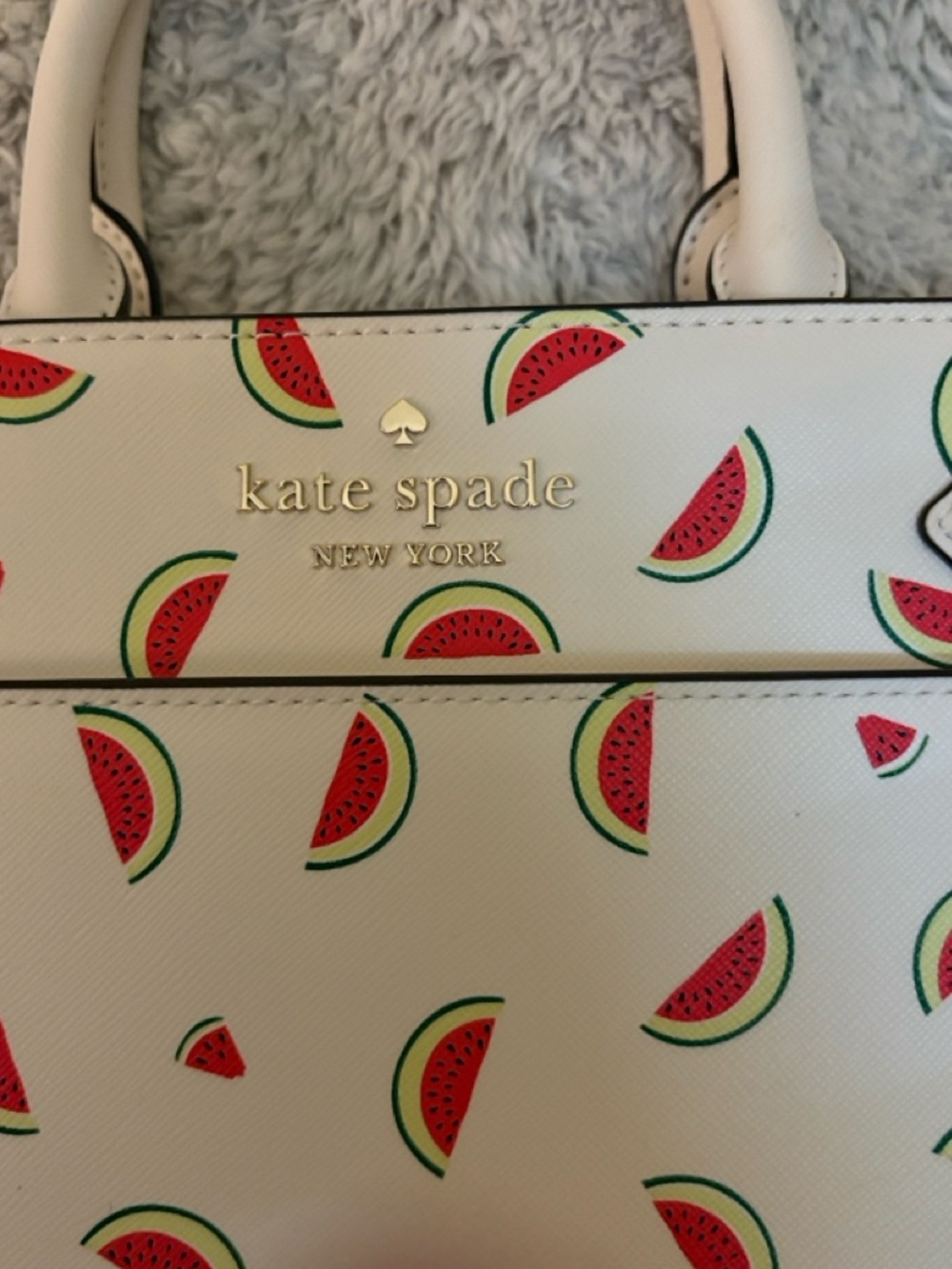 Kate Spade Staci Watermelon Party Medium Satchel - Picture 2 of 12